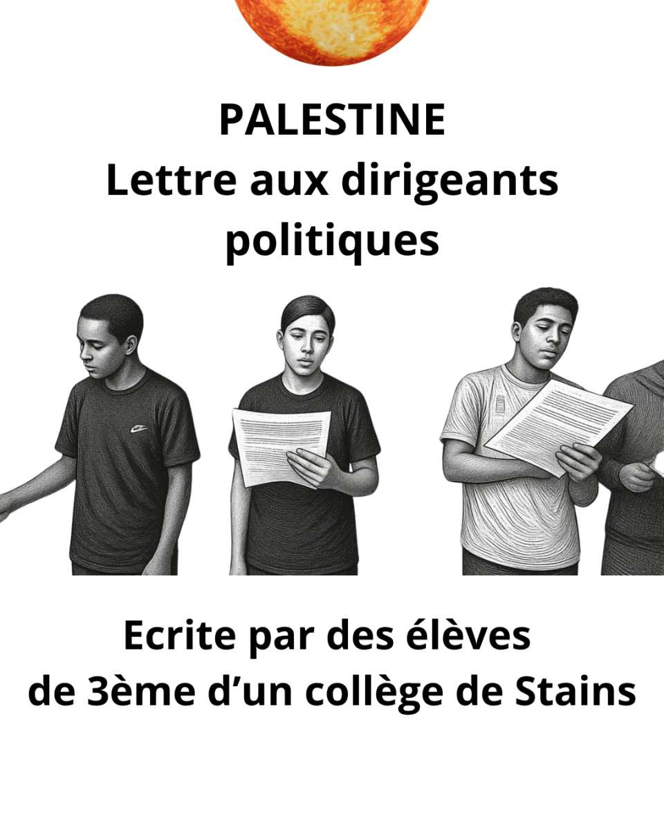 Palestine. Lettre ouverte aux dirigeant·es